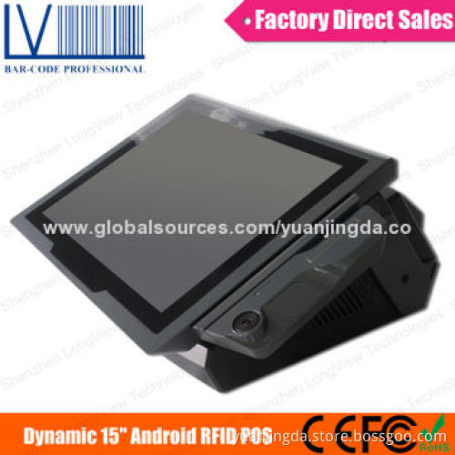 15-inch Android Based Touch Screen POS System with Built-in Receipt POS Printer